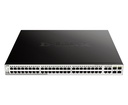 D-Link DGS-1210-52MP netwerk-switch Managed L2 Gigabit Ethernet (10/100/1000) 1U Zwart