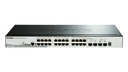 D-Link DGS-1510-28P netwerk-switch Managed L3 Gigabit Ethernet (10/100/1000) Power over Ethernet (PoE) Zwart