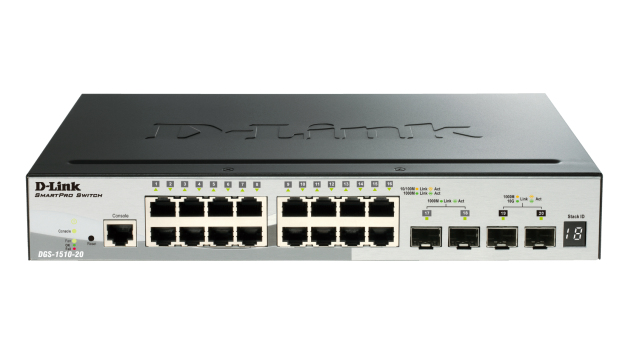 D-Link DGS-1510-52XMP Managed L3 Gigabit Ethernet (10/100/1000) Power over Ethernet (PoE) Zwart