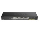 D-Link DGS-1250-28X Managed L3 Gigabit Ethernet (10/100/1000) Zwart
