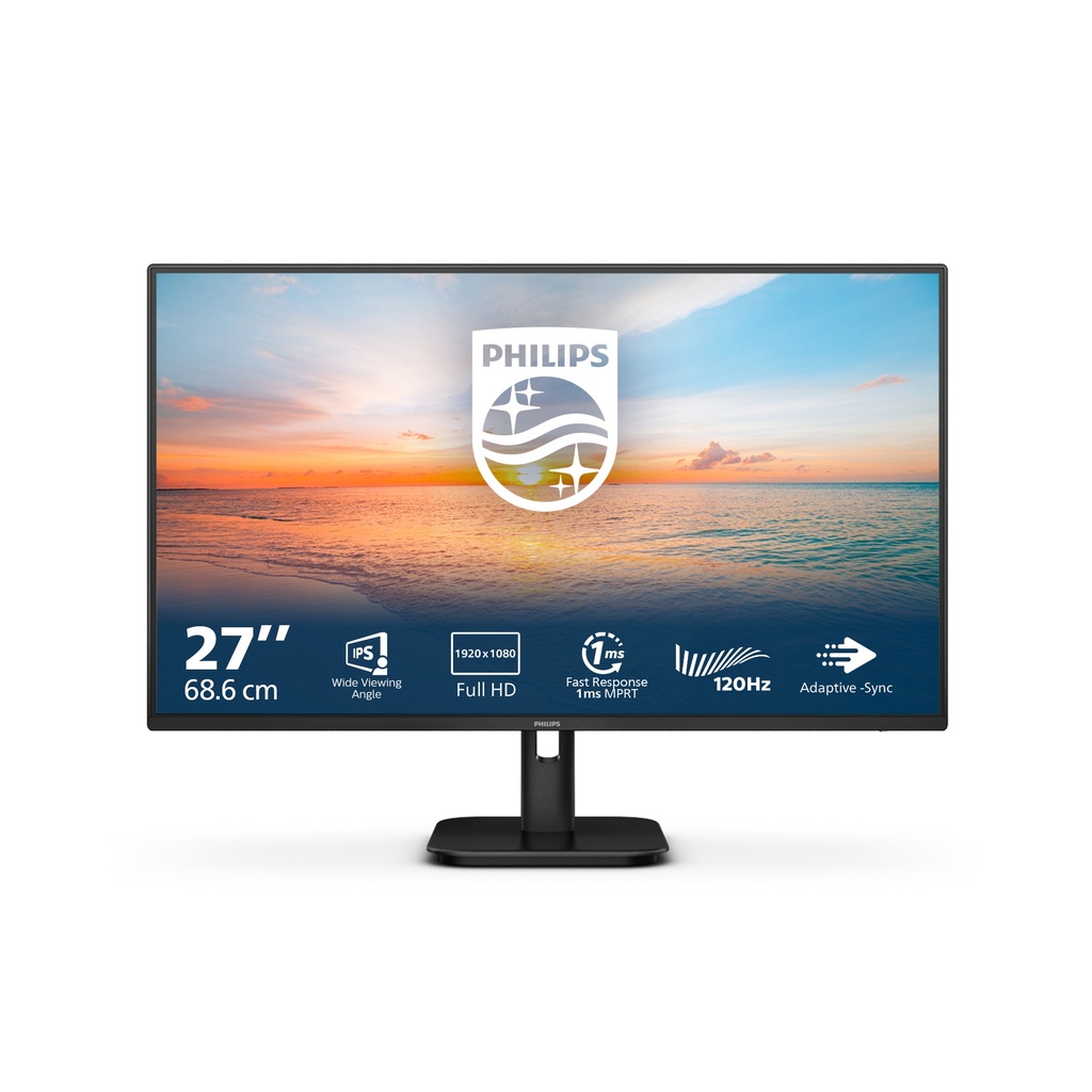 [27E1N1100A/00] Philips 1000 series 27E1N1100A/00 computer monitor 68,6 cm (27") 1920 x 1080 Pixels Full HD LCD Zwart