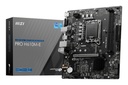 MSI PRO H610M-E moederbord Intel H610 LGA 1700 micro ATX