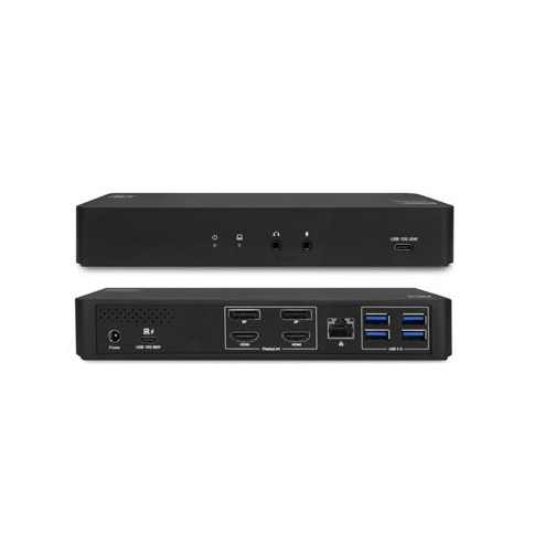 ACT AC7160 | 4K Docking Station & Poortreplicator | USB-C 3.2 Gen 2 | Zwart