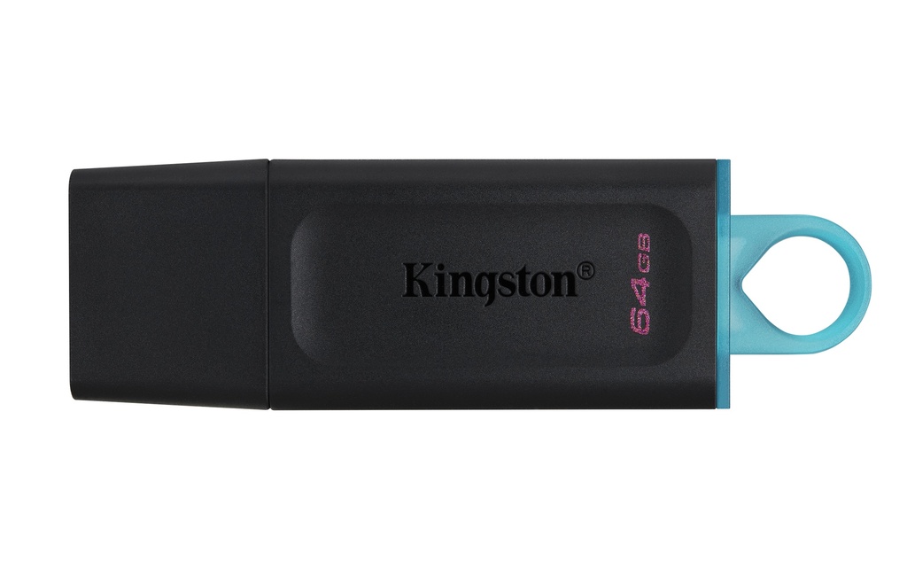 Kingston DataTraveler Exodia | 64GB USB-A 3.2 Flash Drive | Zwart