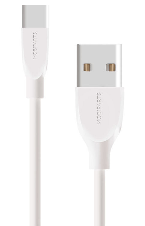 [MP-80555] Mobiparts USB-C naar USB | 2A | 2m | Wit