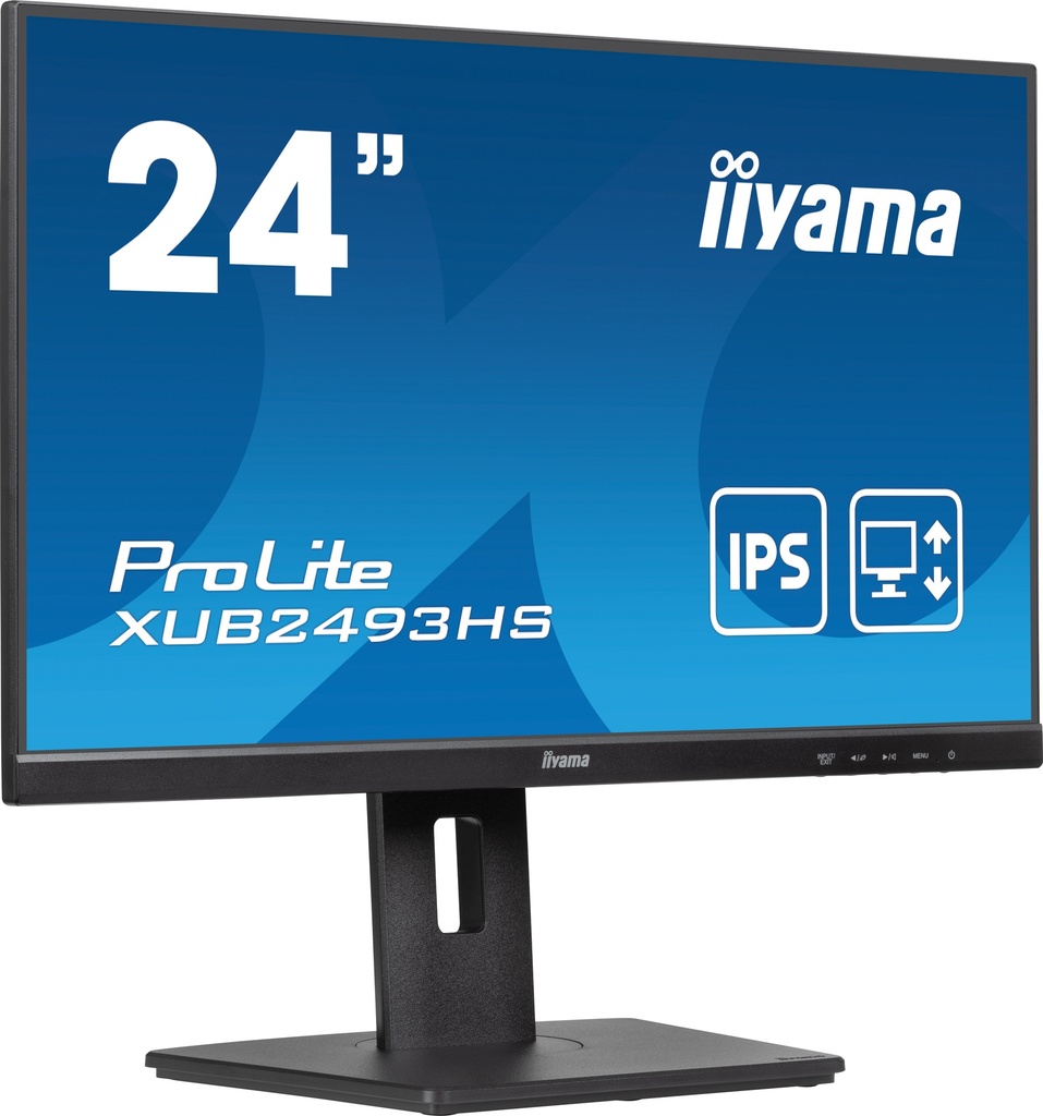 [XUB2493HS-B6] iiyama ProLite XUB2493HS-B6 computer monitor 60,5 cm (23.8") 1920 x 1080 Pixels Full HD LED Zwart