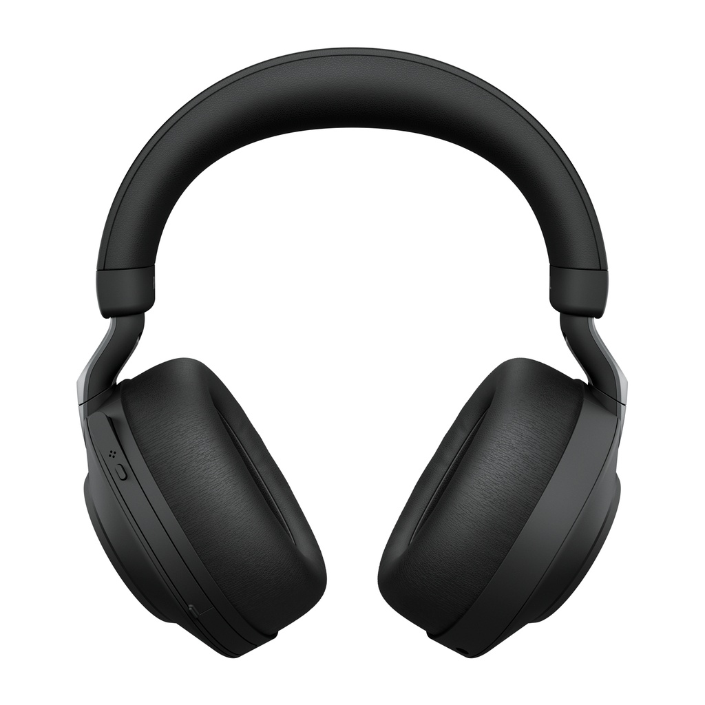 Jabra Headset Evolve2 85 Link 380a UC Stereo ANC Schwarz BT 3,5mm Stecker, Geräuschisolierung, Schwarz