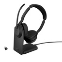 Jabra Headset Evolve2 55 MS Stereo USB-C BT mit Ladestation Zertifiziert für Microsoft Teams