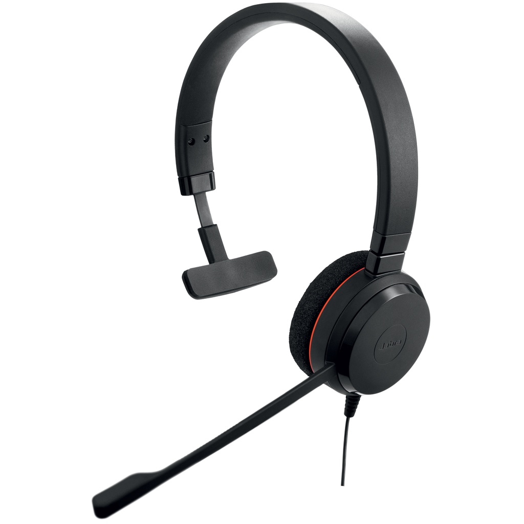 [4993-823-109] Jabra Headset Evolve 20 MS Mono USB-A Zertifiziert für Skype für Unternehmen