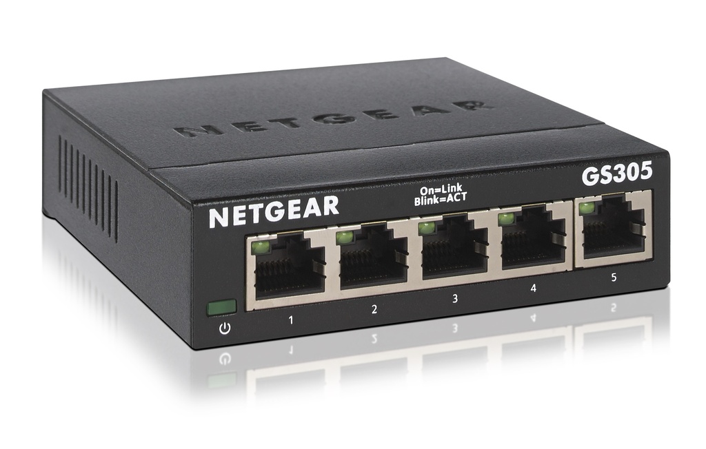 [GS305-300PES] Netgear 5Port Switch 10/100/1000 GS305