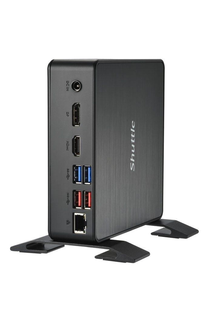 Shuttle Barebone NC40U5 Black (Core i5-1235U)+++ 24/7, Dual Video, Ultra HD
