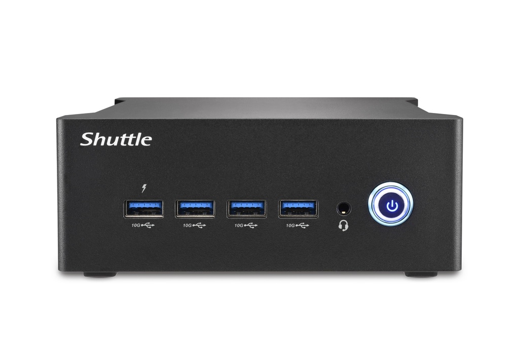 [NT10H5] Shuttle Barebone NT10H5 Black (Core Ultra 5-125H)+++ 24/7, Dual Video, Ultra HD