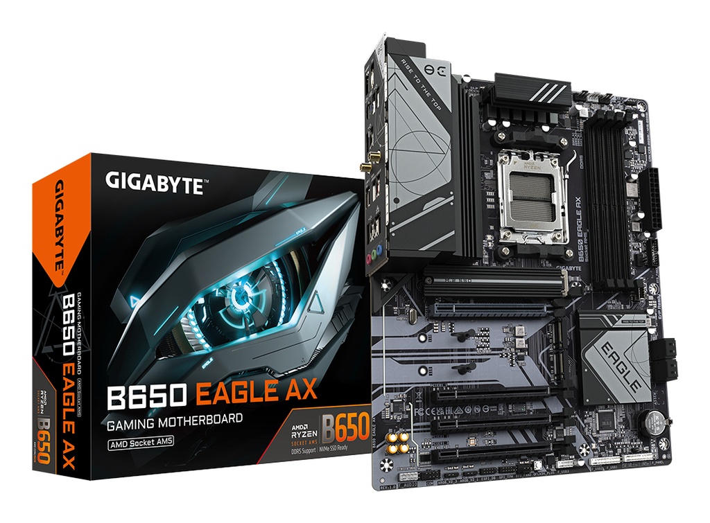 [B650 EAGLE AX] GIGA B650 EAGLE AX AM5/DDR5/3xM.2/WIFI/Type-C/ATX