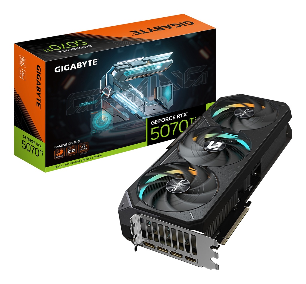 [GV-N507TGAMING OC-16GD] GIGA VGA 16GB RTX5070TI GAMING-OC-16G 3xDP/HDMI GeForce RTX 5070 Ti GAMING OC 16G