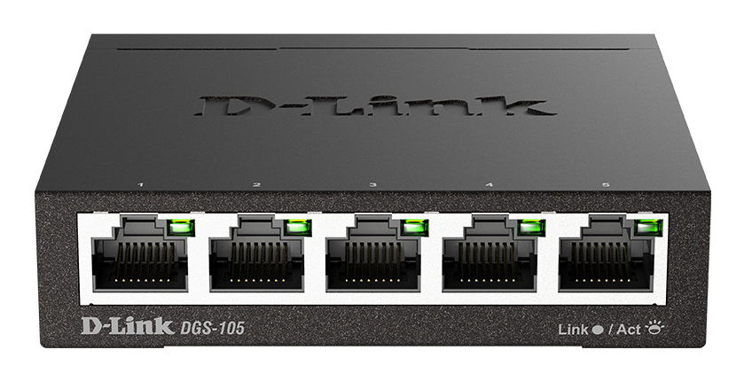 D-Link Switch DGS-105 5xGBit Unmanaged