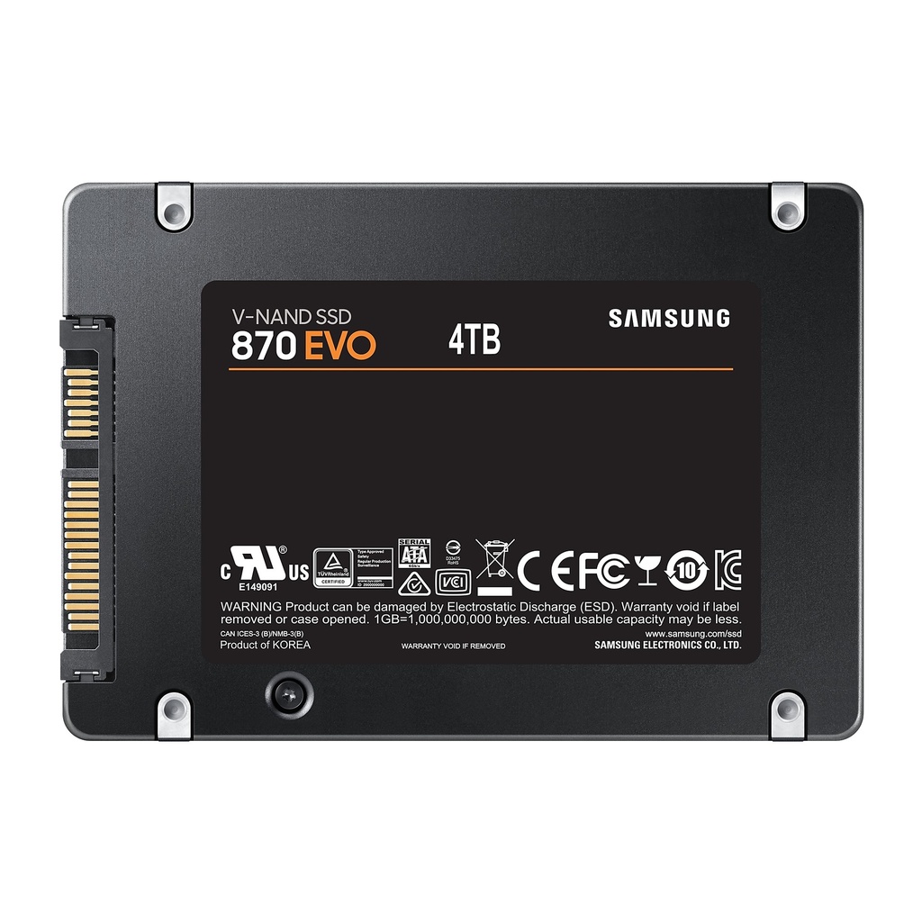 SSD 2.5" 4TB  Samsung 870 EVO SATA 3
