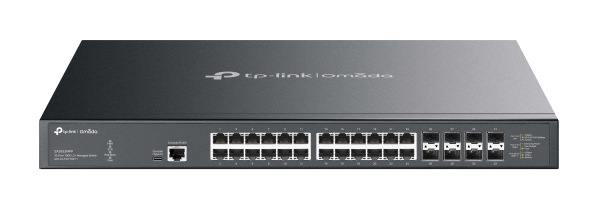 TP-LINK Switch Omada 32-Port 10GE L2+ Managed Switch 24-Port PoE++ +++